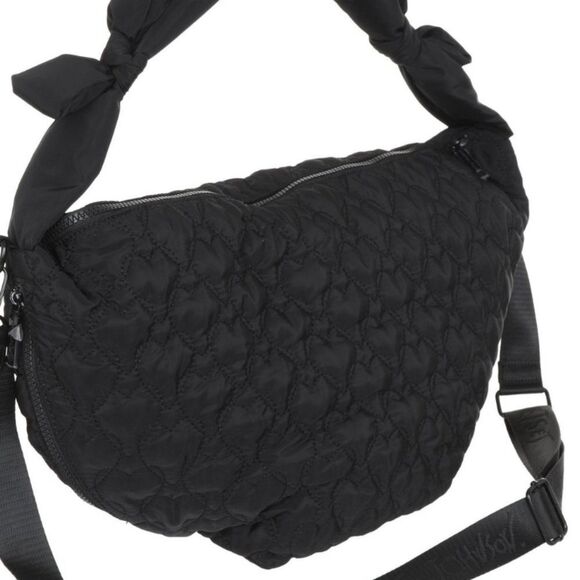 Betsey Johnson Heart Nylon Quilted Bag - Picture 4 of 8